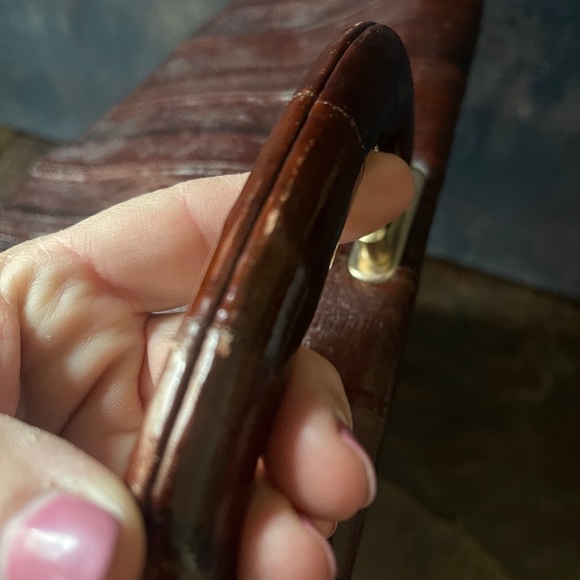 Vintage eelskin briefcase - Picture 8 of 9